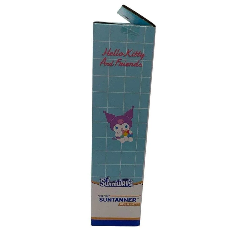 SwimWays Hello Kitty Suntanner Pool Float,‎ Over 5.8 Feet Long, NEW